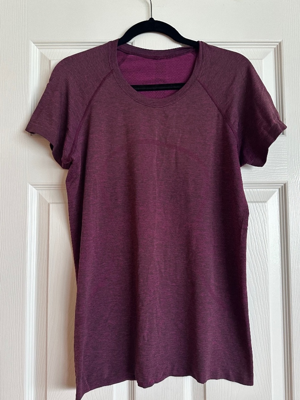 LuluLemon plum Swiftly Tech Crew Neck Top size 12